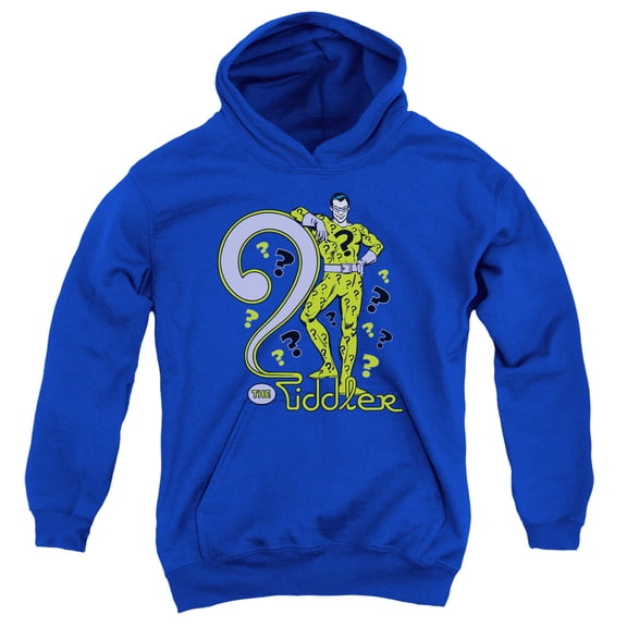 Dc - The Riddler - Youth Hooded Sweatshirt - Small