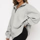 thumbnail image 1 of Half Zip Long Sleeve Pullover Long Sleeve Oversized Blouse Comfortable  for Woman for Autumn ANGGREK Otros, 1 of 6