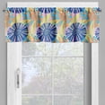 thumbnail image 2 of Ambesonne Abstract Valance Pack of 2, Dandelion Meadow Theme, 54"X12", Multicolor, 2 of 5