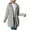 #432-Gray, variant on Women Long Open Front Fleece Cardigan Sweater, Fall Knit Casual Coat, Soft Winter Botton Down Outerwear