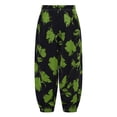 thumbnail image 2 of TTAO Kids Girls Summer Floral Printed Boho Harem Pants Boys High Waist Hippy Sports Athletic Pants Type I 9-10, 2 of 7