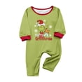 thumbnail image 2 of NIRHekf Christmas Grinnch Family Matching Pajamas Sets, Monster Grinnch Printed Crew Neck Loungewear Outfits, Ideal Xmas Gifts for Family.Size Baby:9 Months, 2 of 3