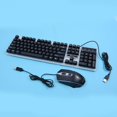 thumbnail image 2 of Ochine RGB Gaming Keyboard and Backlit Mouse Combo, USB Wired Backlit Keyboard, LED Gaming Keyboard Mouse Set for Laptop PC Computer Game and Work, 2 of 4