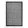 thumbnail image 3 of Casavani Handmade Cotton Runner Area Rug for Hallway & Stairs Block Printed Entrance Runner Rug, Black 4x15 feet, 3 of 6