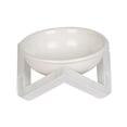 thumbnail image 2 of Cuenco para gatos Yuyangstore Cuenco de cerámica Blanco Cuenco de gatos alimentador de agua ajustable, 2 of 8
