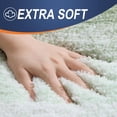 thumbnail image 3 of Buganda Microfiber Bathroom Rugs, 24"x59" Sage Green Luxury Extra Soft and Absorbent Bath Mat, Non-Slip Plush Bath Carpet, 3 of 7