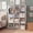 White, variant on Costway 13-Cube Modular Baby Wardrobe Closet with Hanging Rods & Open Shelves for Clothes White
