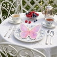 thumbnail image 4 of YingYouFu 20PC Butterfly Shaped Disposable Cocktail Napkins, Unique Pattern Soft Paper Beverage Party Napkins, Decorative Table Supply for Birthday Wedding, Baby Shower, Holiday Event Table Decor, 4 of 6