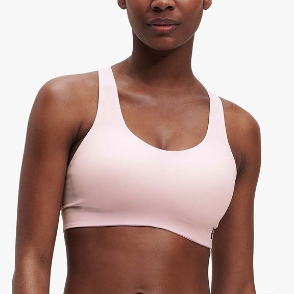 On LILY/NAVY Active Medium Impact Sports Bra, US Large