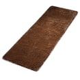 thumbnail image 2 of Flmtop Carpet Plush Slip Resistant Polyester Solid Color Door Floor Mat for Sitting Room, 2 of 9