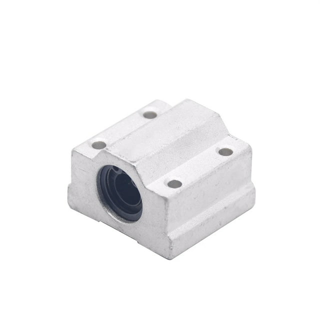 4pcs Linear Motion Ball Bearing Slide Block Bushing SCS8UU SC10UU SCS12UU SCS16UU SC20UU Linear Shaft CNC 3D Printer Parts ,Long Lasting