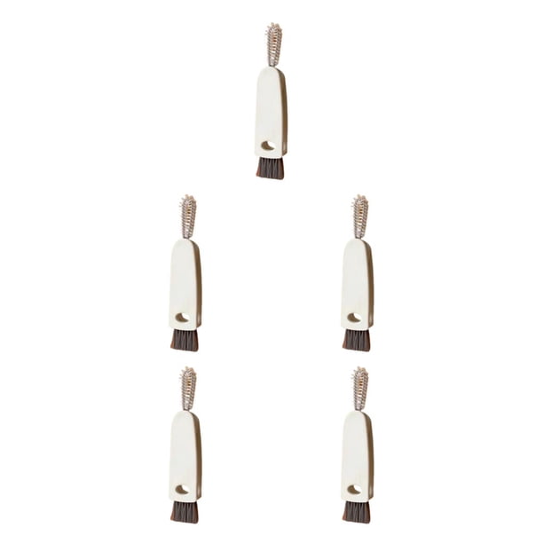 Advancent Cepillo de ranura para botella de leche, multifuncional, de mango largo, plegable, removedor de polvo, herramientas de limpieza tres en Type2 NO2
