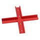 thumbnail image 2 of Conector de pista en T, aleación de aluminio, 100mm de longitud, 30mm de ancho, universal, 4 Uds., 2 of 8