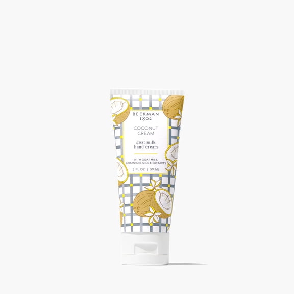 BEEKMAN 1802 Goat Milk Hand Cream Coconut Cream 2.0 fl. oz.
