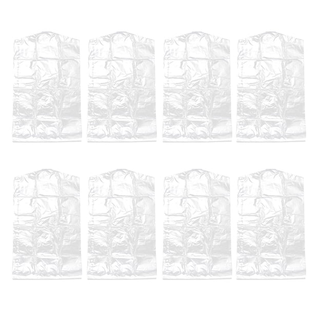 EeaseMX 30 bolsas de plástico transparente para ropa, desechables, antipolvo, para el hogar, tiendas y exteriores, 60 x 150 cm.