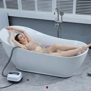 Wave Mat for Tub - WaveMat Portable Spa Bubble Bath Massager w/Air Bubble Jets for Bathtub at Home - Melt Away Muscle Tension and Stiffness, Promoting Deep Relaxation & Enhanced Sleep Quality