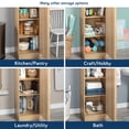 thumbnail image 4 of Sauder Merton Hall Storage Cabinet Harmony Ash finish, 4 of 16