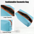 thumbnail image 3 of Unique Bargains Portable Cosmetic Travel Bag Waterproof Pouch Case Make Up Organizer Toiletry Bag for Women Blue, 3 of 7