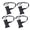 4PCS, variant on Canoes Anchors Strap Kayak Handle Tie Down Points Boats Accessories For Surfboard And Canoes Easy Installation