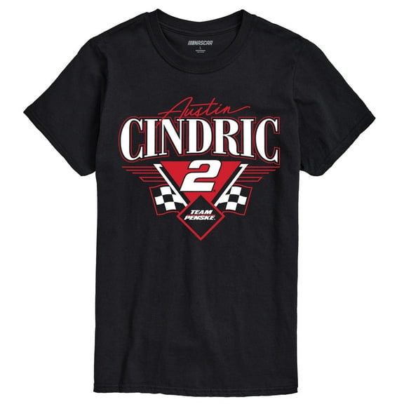 NASCAR - Ausin Cindric Triangle Wings  - Men's Short Sleeve Graphic T-Shirt