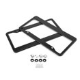 thumbnail image 1 of 2Pcs Universal Stainless Steel Car License Plate Frame Cover Holder Mount Bracket,License Plate Holder, 1 of 9