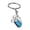 Silver-Blue, variant on Sturdy Alloy Golf Accessory Keychain With Fine Detail Suitable For Men And Women