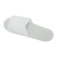 thumbnail image 5 of Unique Bargains 1Pair Disposable Slippers Foldable Open Toe Anti-slip Hotel Slippers White, 5 of 5