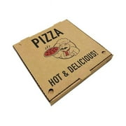 12 x 12 in. Kraft Stock Pizza Boxes - 50 per Bag