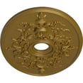 thumbnail image 3 of Ekena Millwork 30 3/4"W x 21 1/4"H x 3 7/8"ID x 1 5/8"P Alexa Ceiling Medallion (Fits Canopies up to 5 5/8"), Hand-Painted Gold, 3 of 6
