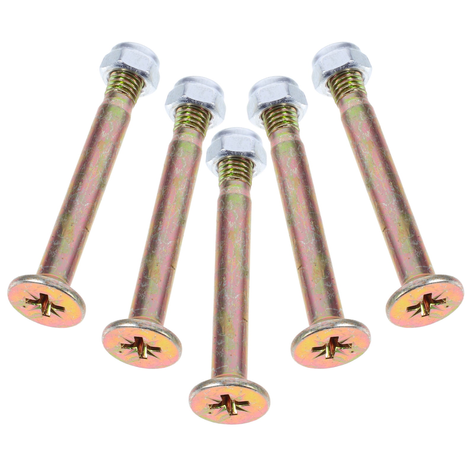CHICHUMID 5pcs Umbrella Pole Mount Steel Bolts with Load Bearing for Awning Accessories