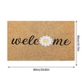 thumbnail image 3 of Spring Welcome Door Mat With Non-Slip Backing Flower Seasonal Door Mat For Outdoor Farmhouse Door Mat Decoration Welcome Doormat Rug And Mat Funny Home Decor, 3 of 5