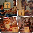 thumbnail image 5 of Lámpara de noche religiosa con cruz de Jesús, lámpara de mesa de madera de Jesús, colores cálidos, 5 of 5