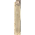 thumbnail image 2 of Ekena Millwork 6"W x 28"D x 32"H Traditional Rough Sawn Craftsman Outlooker, Douglas Fir, 2 of 4