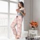 thumbnail image 5 of Balery Daisy And Bee Pantalones de pijama para mujer, pijamas ultraligeros, pantalones de estar por casa-Small, 5 of 6