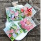 thumbnail image 2 of Bolsa de regalo con estampado de flores, perfecta for fiestas de té, cumpleaños y envoltorios de regalos pequeños., 2 of 2
