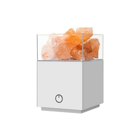 

Crystal Natural Salt Lamp USB LED Multicolor Night Light Table Lava Lamp for Bedroom Bedside Fixture Decor
