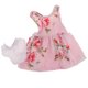 thumbnail image 3 of Ropa de verano para muñecas americanas de 18 pulgadas: vestido y calzoncillos con estampado de dibujos animados. Floral, 3 of 9