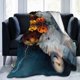 thumbnail image 5 of Manta de franela de calabaza de Halloween, suave manta de franela para la siesta, sofá de oficina, cálida manta de vellón acondicionador, tapiz decorativo, manta de juego para niños, manta de picnic,, 5 of 8