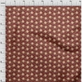 thumbnail image 4 of oneOone Rayon Maroon Fabric Jacobean Floral Sewing Craft Projects Fabric Prints By Yard 56 Inch Wide, 4 of 4