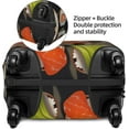 thumbnail image 4 of Many Sushi Food Print Luggage Cover Suitcase Cover Elastic Washable Suitcase Protector For 21-32 Inch, 4 of 6