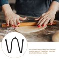 thumbnail image 3 of LEEYNEER 3pcs Rolling Pin Holder  Wall Hooks In Household Users Organization, 3 of 8