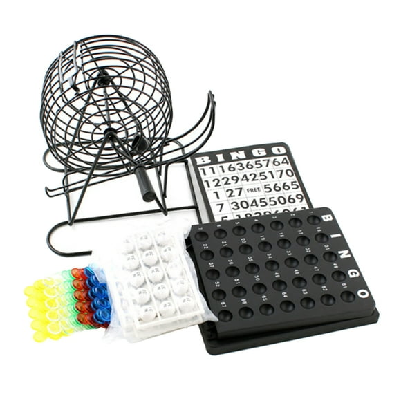 Bingo Lottery Cage Board Team Drinking Game Tools for Fun Set 1Pc Blackboard
