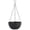 F001- A, variant on Ceiling Hanging Decor, Hanging Plants Indoor, Herb Planter Indoor, Succulent Planter, 28X10X4.5 Inch Sleek Black Hanging Plant Pot with No-Drill Mount Compatible Hook for Kitchen
