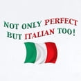 thumbnail image 2 of CafePress - Perfect Italian 2 Infant Bodysuit - Baby Light Bodysuit, Size Newborn - 24 Months, 2 of 4