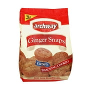 Archway Home Style Ginger Snaps Crispy Snacking Cookies, 14.0 OZ