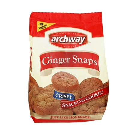 Archway Home Style Ginger Snaps Crispy Snacking Cookies, 14.0 OZ