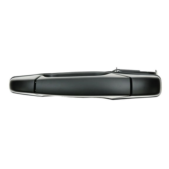 TRQ Rear Driver LH Left Black Exterior Door Handle for Chevy GMC Pickup Truck DHA48622