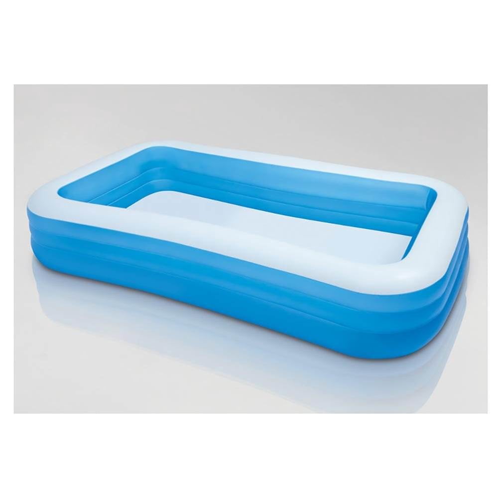 Intex Swim Center Family Inflatable Pool, 120" X 72" X 22", for Ages 6+