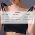 thumbnail image 5 of ByworldtasicNo Boundaries Womens Seamless Wireless Bra Wide Shoulder Strap V Neck Padded Support Bra Closure Daily Breathable Bra, 5 of 6