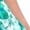 Green Flowers, variant on Women'S Summer Casual Midi Dress Puffy Short Sleeve Square Neck Smocked Tiered Ruffle Dresses Rose Red & Pink S